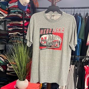 Nebraska Huskers Baseball Vintage Tee